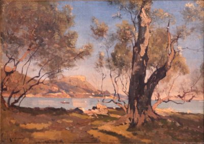 Bäume in Beaulieu von Henri Joseph Harpignies